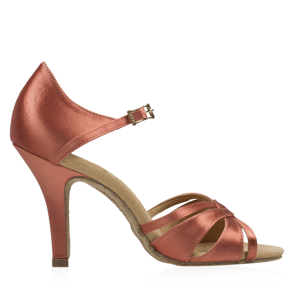 Buty do tańca Ray Rose 884-X Aura Xtra Dark Tan Satin / damskie do